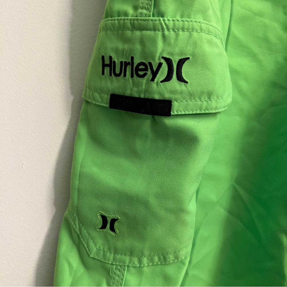 Hurley Green Board shorts 32 MB04OA3 - Picture 4 of 9